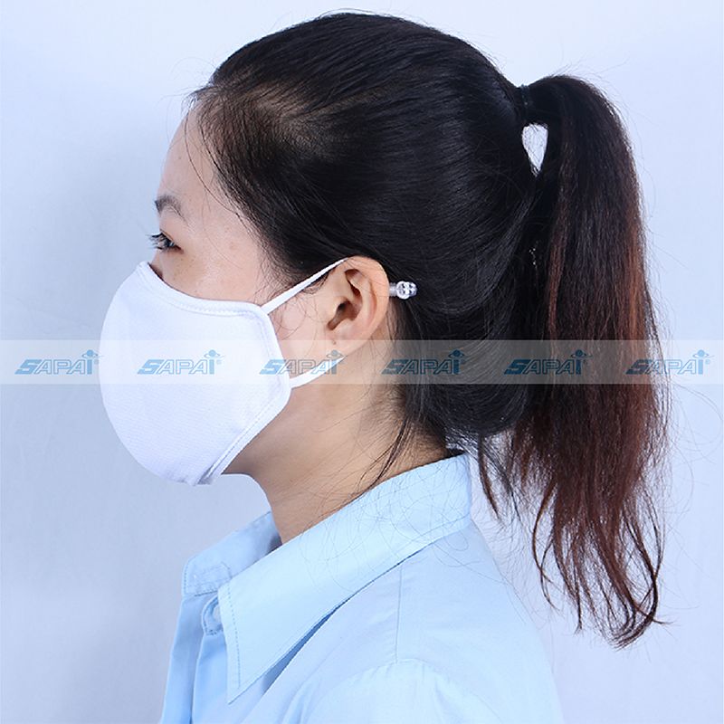 Khẩu trang ESD, đeo tai MA07 (vải thun mè)