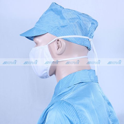 Khẩu trang đeo qua đầu MA07-01 (vải thun mè)