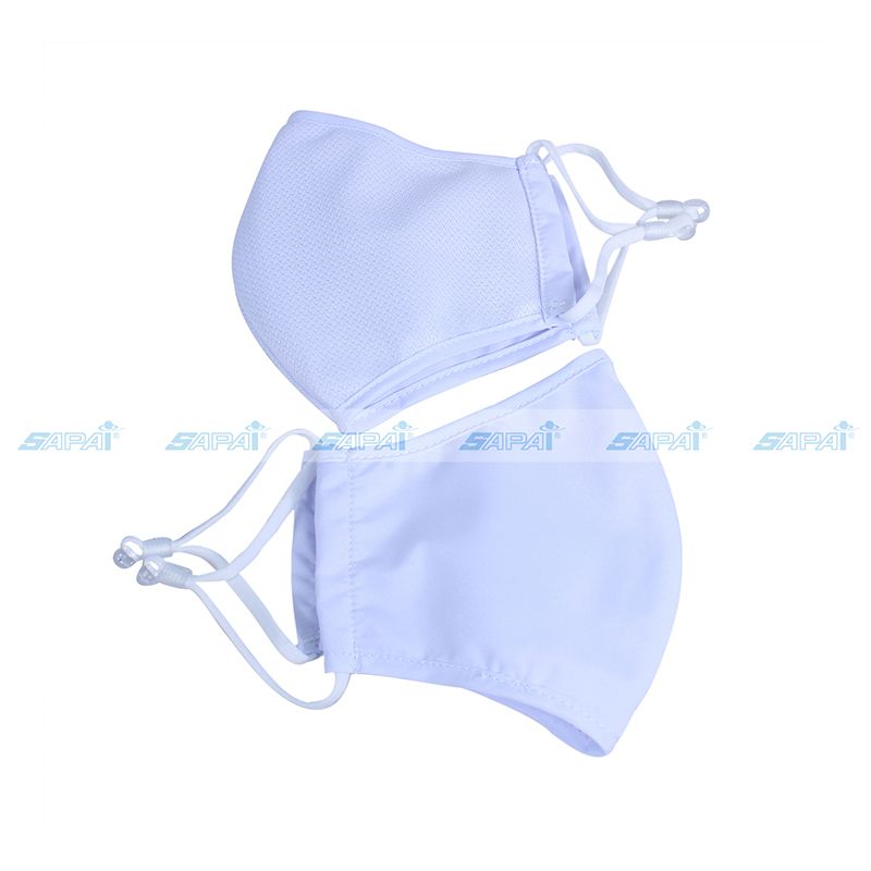 Khẩu trang ESD, đeo tai MA08 (vải Kate silk trắng)