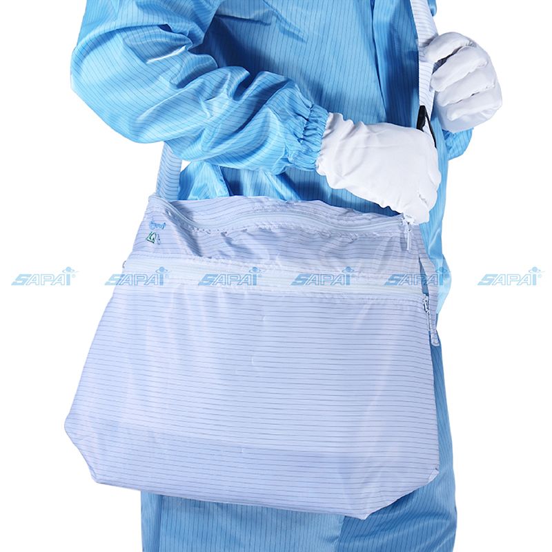 Túi vải ESD, có dây đeo OT01 (vải sọc)
