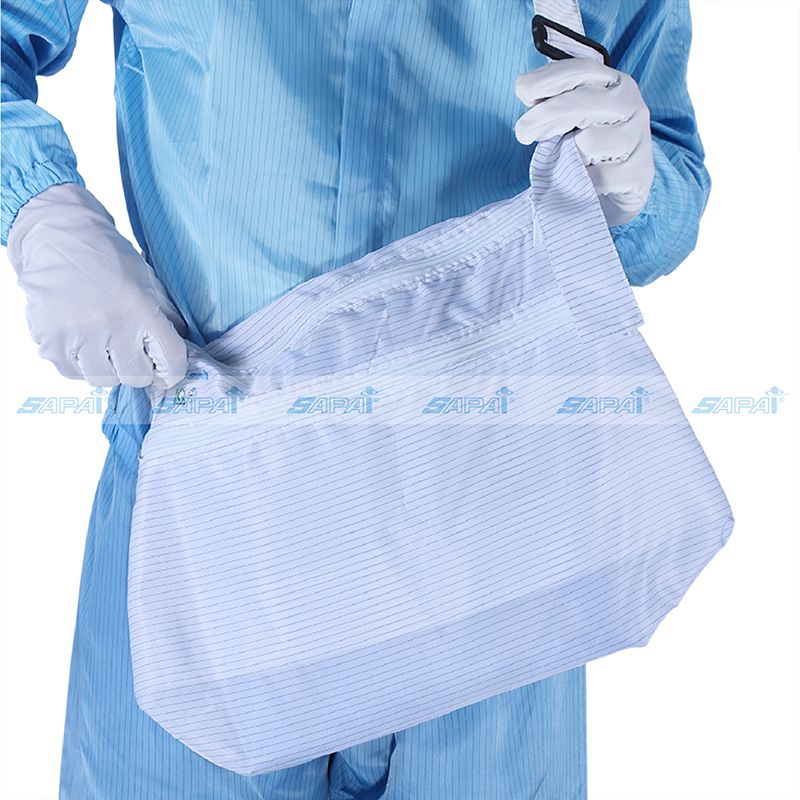 Túi vải ESD, có dây đeo OT01 (vải sọc)