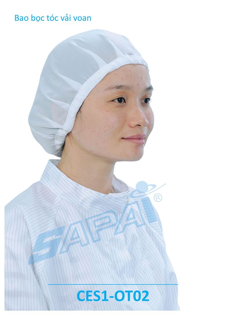 Bao bọc tóc vải voan OT02