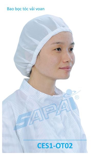 Bao bọc tóc vải voan OT02
