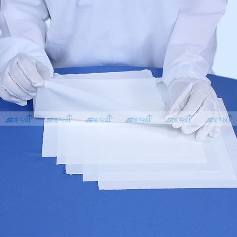 Khăn lau phòng sạch vải Polyester PS01N