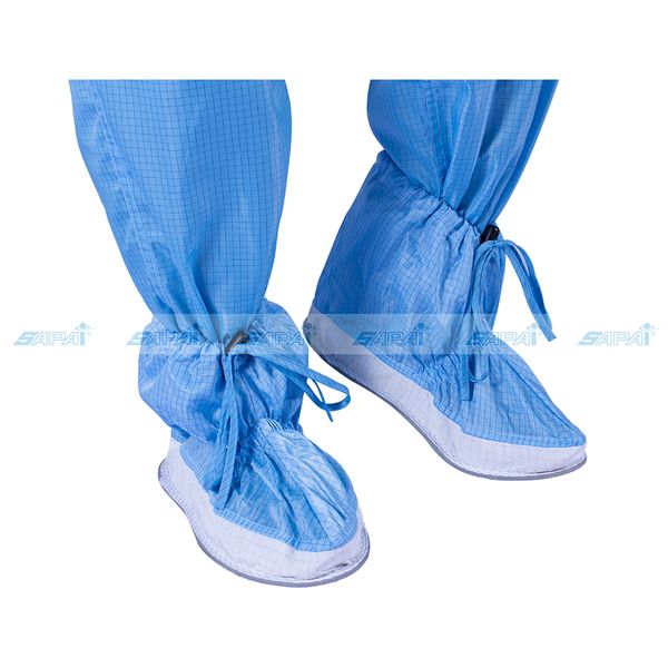 Bao giày có ống đế xám chịu nhiệt hấp tiệt trùng SOP11