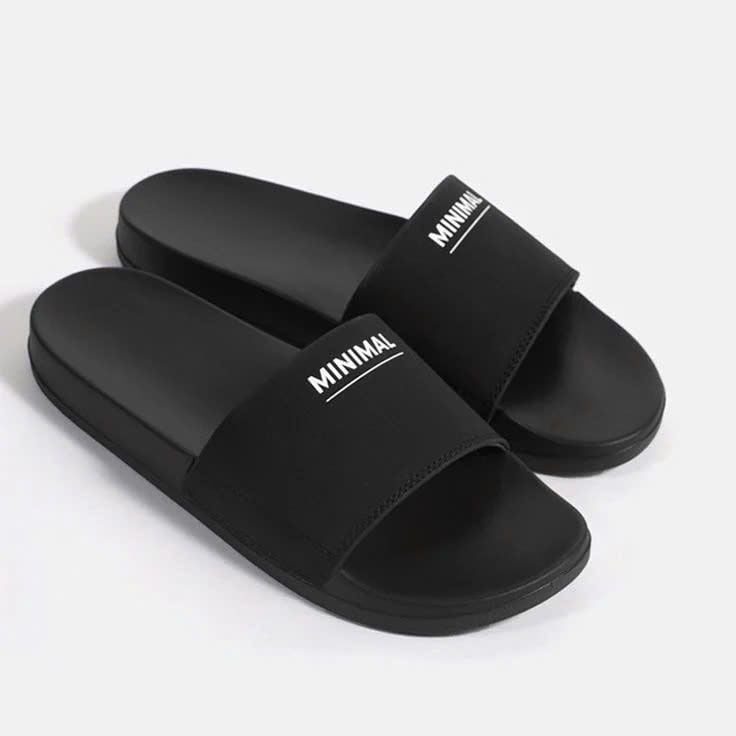  Dép da quai ngang nam nữ Unisex Slipper M Masler MT Minimal với lớp đế chống trượt và quai êm chân MIN 