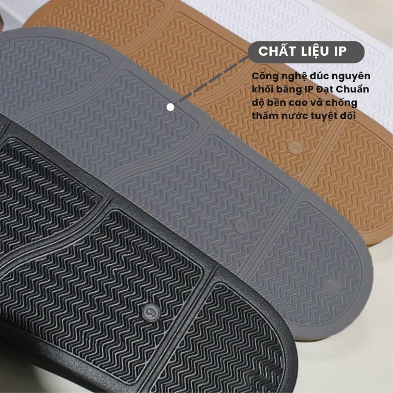  Dép đúc nam nữ Basic Unisex Slipper M Masler-MT đúc nguyên khối với chất liệu IP siêu bền và nhẹ chân TRO3 
