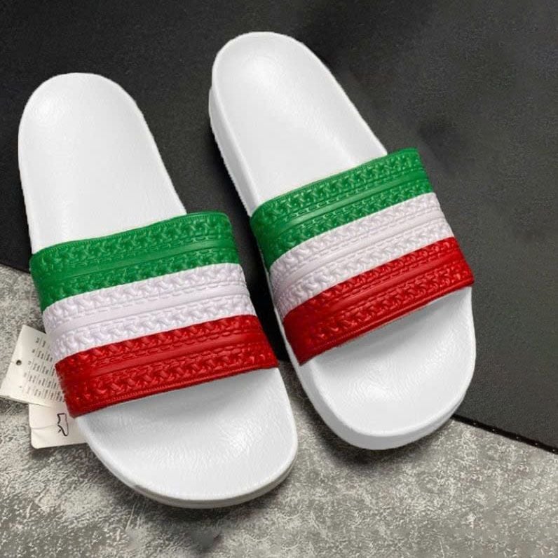  Dép quai ngang nam nữ Unisex Slipper M Masler-MT cờ Italy có lớp đế chống trượt và dễ vệ sinh ITA 