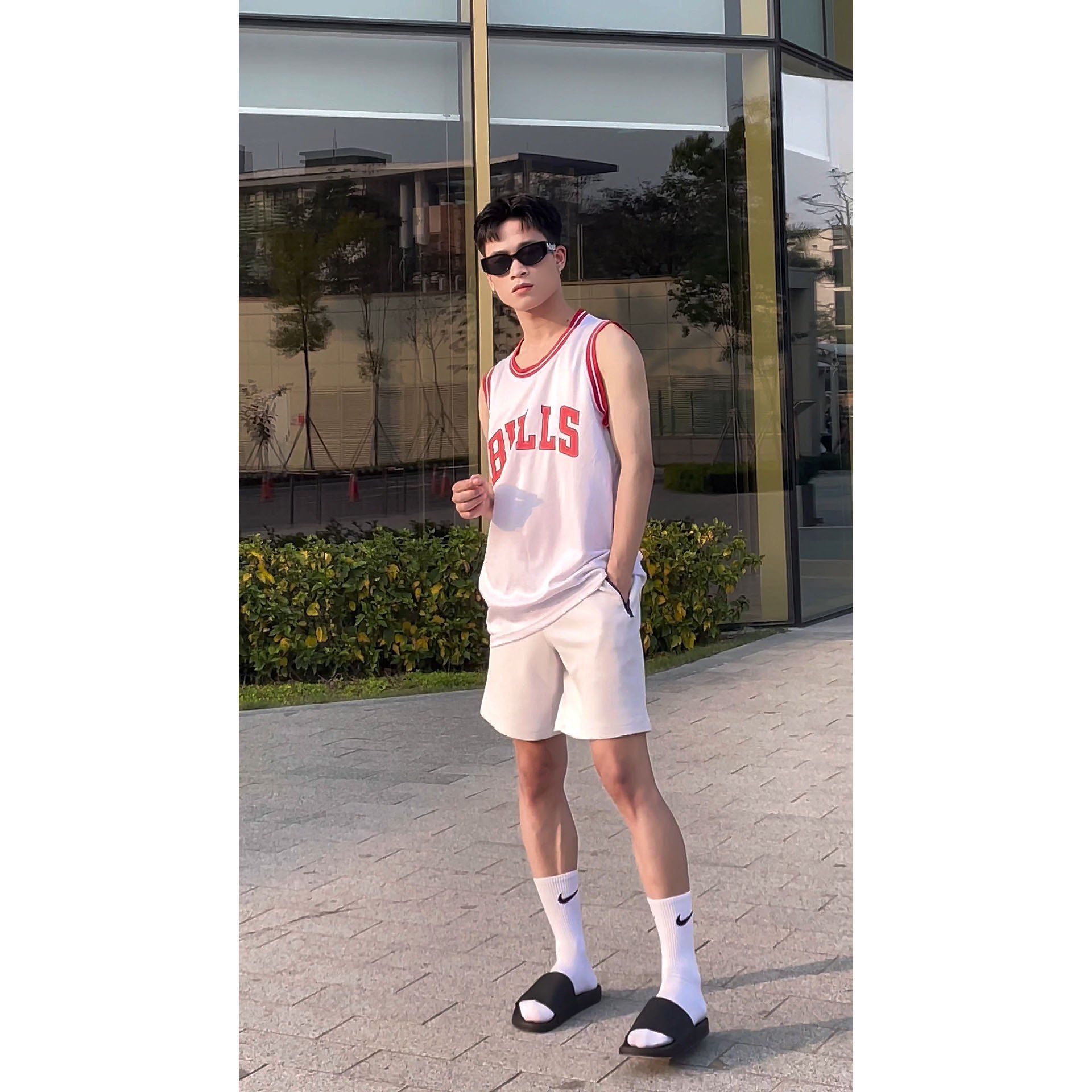  Dép da quai ngang nam nữ Basic Unisex Slipper M Masler-MT với lớp đế IP chống trượt và quai da êm chân TRO1 