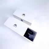  Hộp đựng dép M Masler-MT dạng kéo cứng cáp 2 lớp có nắp đậy và thư cảm ơn làm quà tặng 