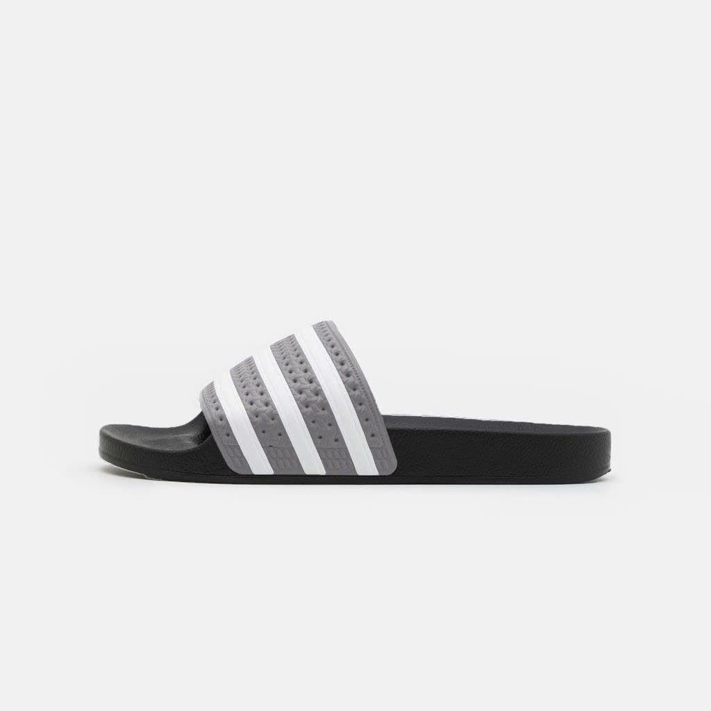  Dép quai ngang nam nữ Unisex Slipper M Masler-MT 3 sọc màu xám với lớp đế êm chân và chống trơn trượt XT1 