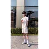  Dép quai ngang nam nữ Unisex Slipper M Masler-MT 3 sọc đen trắng với đế chống trơn và quai êm chân TD2 
