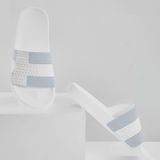  Dép quai ngang nam nữ Unisex Slipper M Masler-MT cờ đan mạch xám với lớp đế chống trượt và quai êm chân DMX 