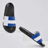  Dép quai ngang nam nữ Unisex Slipper M Masler-MT cờ đan mạch xanh dương với lớp đế chống trơn DMXD 