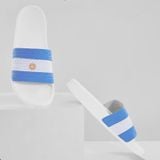  Dép quai ngang nam nữ Unisex Slipper M Masler-MT cờ Argentina với lớp đế chống nước và quai êm chân ARG 