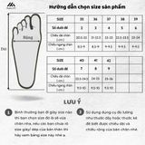  Dép bánh mì nam nữ Basic Unisex Slipper M Masler-MT với thiết kế đúc nguyên khối và chống trượt NKD 