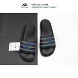  Dép quai ngang nam nữ phản quang Unisex Slipper M Masler-MT 3 sọc với đế đi êm chân và chống trượt PQ1 