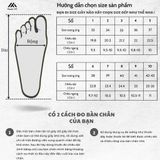  Dép quai ngang nam nữ phản quang Unisex Slipper M Masler-MT 3 sọc với đế đi êm chân và chống trượt PQ1 