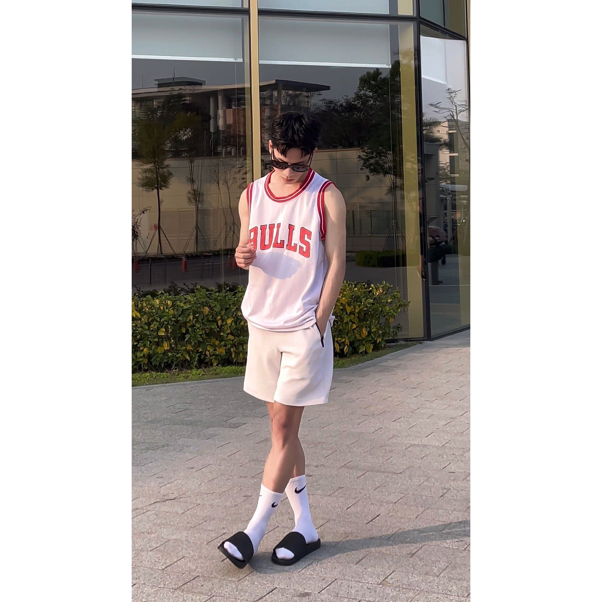  Dép da quai ngang nam nữ Basic Unisex Slipper M Masler-MT với lớp đế IP chống trượt và quai da êm chân TRO1 