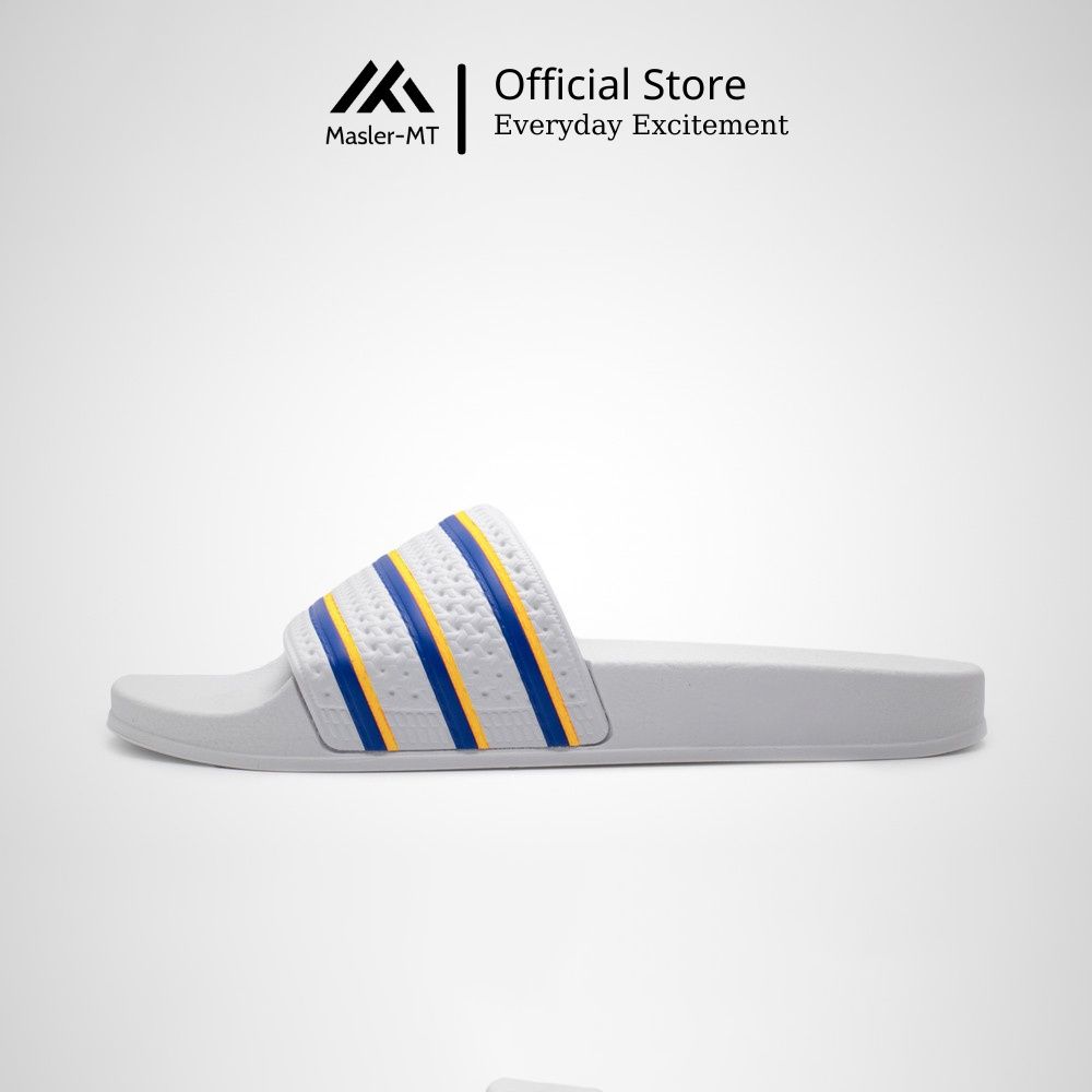  Dép quai ngang nam nữ Unisex Slipper M Masler-MT 3 sọc dây với lớp đế chống trơn, dễ vệ sinh SD 