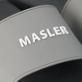  Dép quai ngang nam nữ Unisex Slipper M Masler-MT màu xám với đế thiết kế chống trơn trượt và lớp quai êm chân MT8 