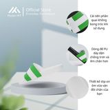  Dép quai ngang nam nữ Unisex Slipper M Masler-MT cờ đan mạch xanh lá với lớp đế chống trơn và êm chân DML 
