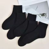  Tất vớ cổ cao trơn M Masler-MT màu trắng đen nam nữ cotton co giãn 4 chiều thời trang thấm hút mồ hôi tôt TV 