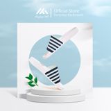  Dép quai ngang nam nữ  Unisex Slipper cờ Hy Lạp với thiết kế đế chống trượt và lớp quai êm chân HL 