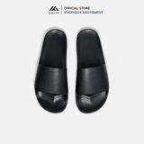  Dép da quai ngang nam nữ Basic Unisex Slipper M Masler-MT với lớp đế IP chống trượt và quai da êm chân TRO1 