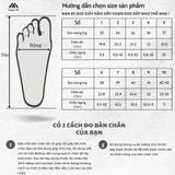  Dép quai ngang nam nữ Unisex Slipper M Masler-MT 3 sọc màu xanh lá đậm với đế chống trơn và êm chân XLD 