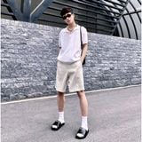  Dép da quai ngang nam nữ Unisex Slipper M Masler-MT màu đen với lớp đế IP chống trơn trượt và quai êm chân MT5 