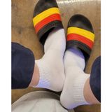  Dép quai ngang nam nữa Unisex Slipper M Masler-MT cờ Germany với lớp quai êm chân và đế chống trơn GER 