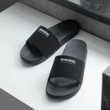  Dép da quai ngang nam nữ Unisex Slipper M Masler MT Minimal với lớp đế chống trượt và quai êm chân MIN 