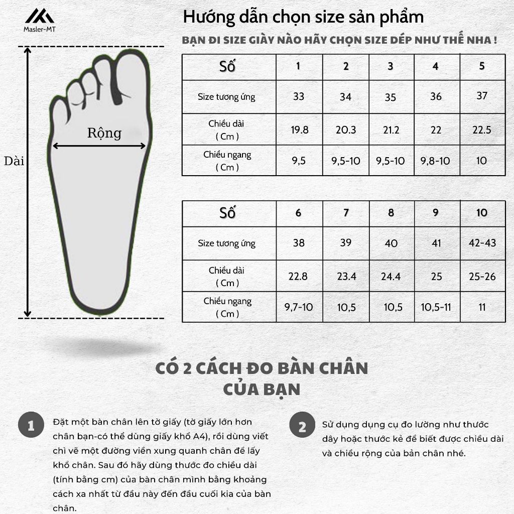 Dép da quai ngang nam nữ Basic Unisex Slipper M Masler-MT với lớp đế IP chống trượt và quai da êm chân TRO1 