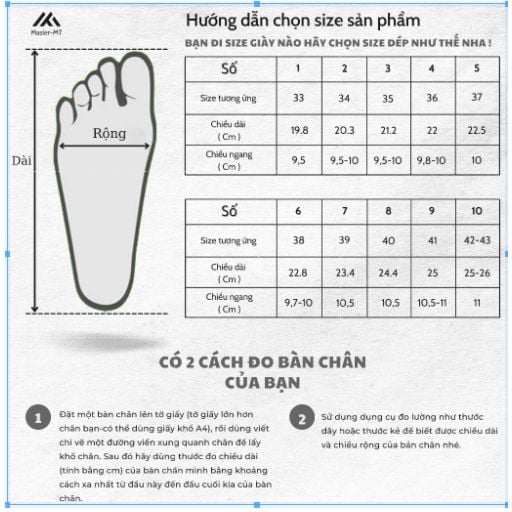  Dép quai ngang nam nữ Unisex Slipper M Masler-MT màu đen trắng có lớp đế chống trơn trượt và quai êm chân MT6 
