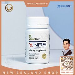 Viên uống tăng cường NAD+ tự nhiên, tăng tuổi thọ Xtend Life NR6 Cellular Energy 30 viên