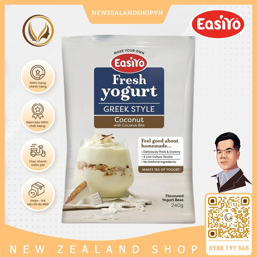 Thùng ủ sữa chua Easiyo Black Yogurt Maker