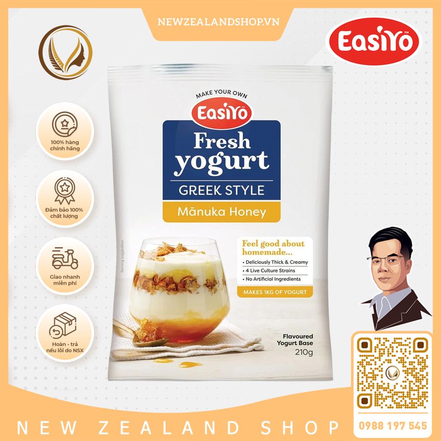 Thùng ủ sữa chua Easiyo Black Yogurt Maker