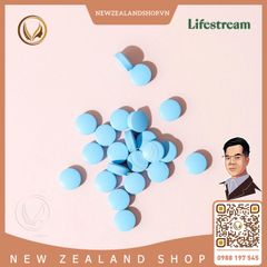 Viên uống tảo xoắn bổ sung vitamin khoáng chất Lifestream Spirulina Blue Extra 200 viên