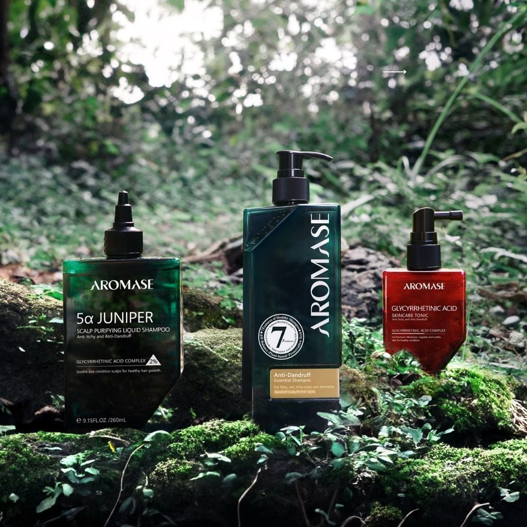 Nước dưỡng ẩm dành cho da đầu AROMASE Glycyrrhetinic Acid Skincare Tonic 80ml