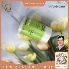 Viên uống tảo xoắn bổ sung vitamin khoáng chất Lifestream Spirulina Blue Extra 200 viên