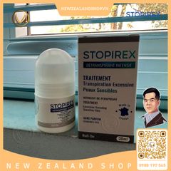Lăn khử mùi, ngăn tiết mồ hôi trong 72 giờ Stopirex Détranspirant Intensif 30ml