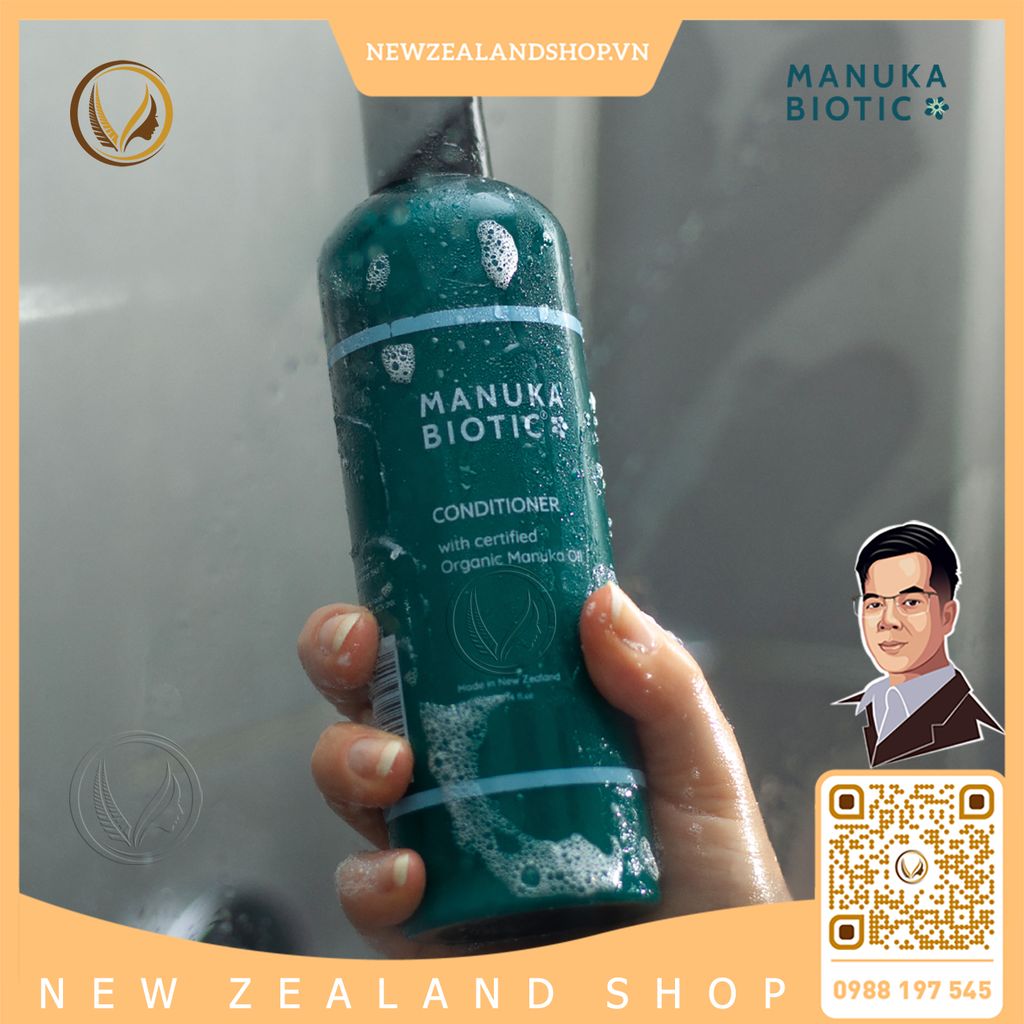 Dầu xả cho da đầu nhạy cảm Manuka Biotic Conditioner For Sensitive Scalp 300ml