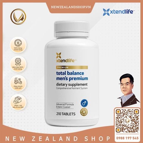 Viên uống vitamin tổng hợp nâng cao cho nam Xtend Life Total Balance Men’s Premium 210 viên