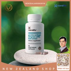 Viên uống giảm cân Xtend Life Garcinia Cambogia And Green Coffee Bean Extract 90 viên