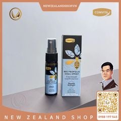 Xịt họng keo ong Comvita Bee Propolis Oral Spray Regular Strength 20ml