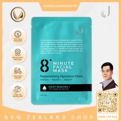 Mặt nạ dưỡng ẩm cấp tốc 8 phút Jema Rose 8+ Minute Replenishing Hydration Mask 7 miếng x 25ml