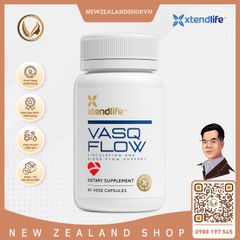 Viên uống lưu thông máu, tăng Nitric Oxide tự nhiên Xtend Life VasQFlow 90 viên