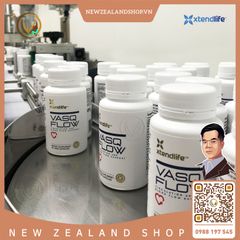 Viên uống lưu thông máu, tăng Nitric Oxide tự nhiên Xtend Life VasQFlow 90 viên