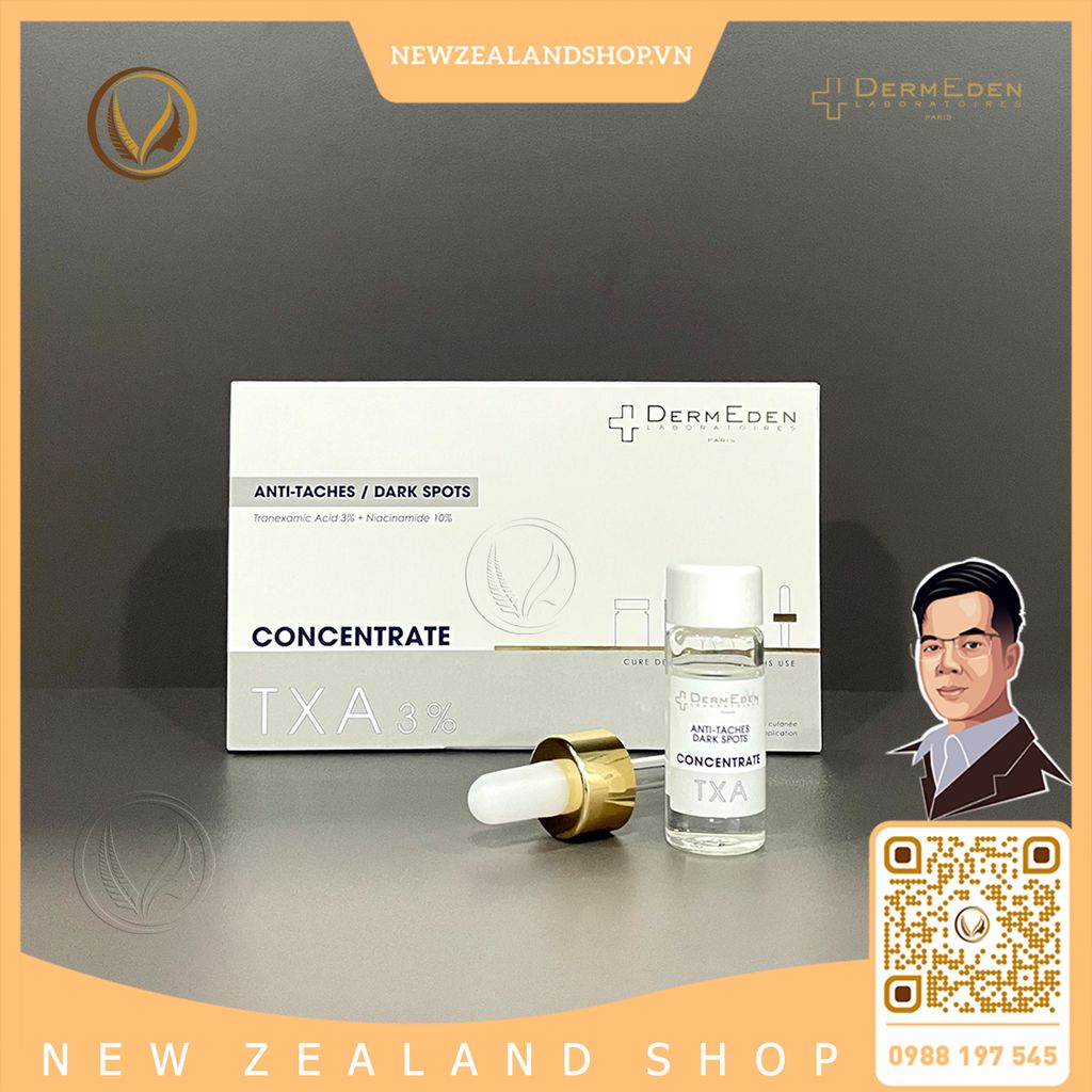 Tinh chất đặc trị nám, tàn nhang DermEden Concentrate Anti-Taches Dark Spots 30ml